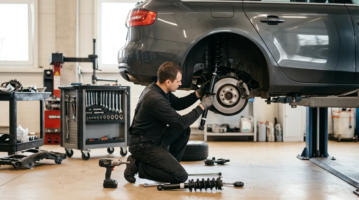 Amortizatorių Keitimas Vilniuje - AutoDio – darbai autoservise Vilnius