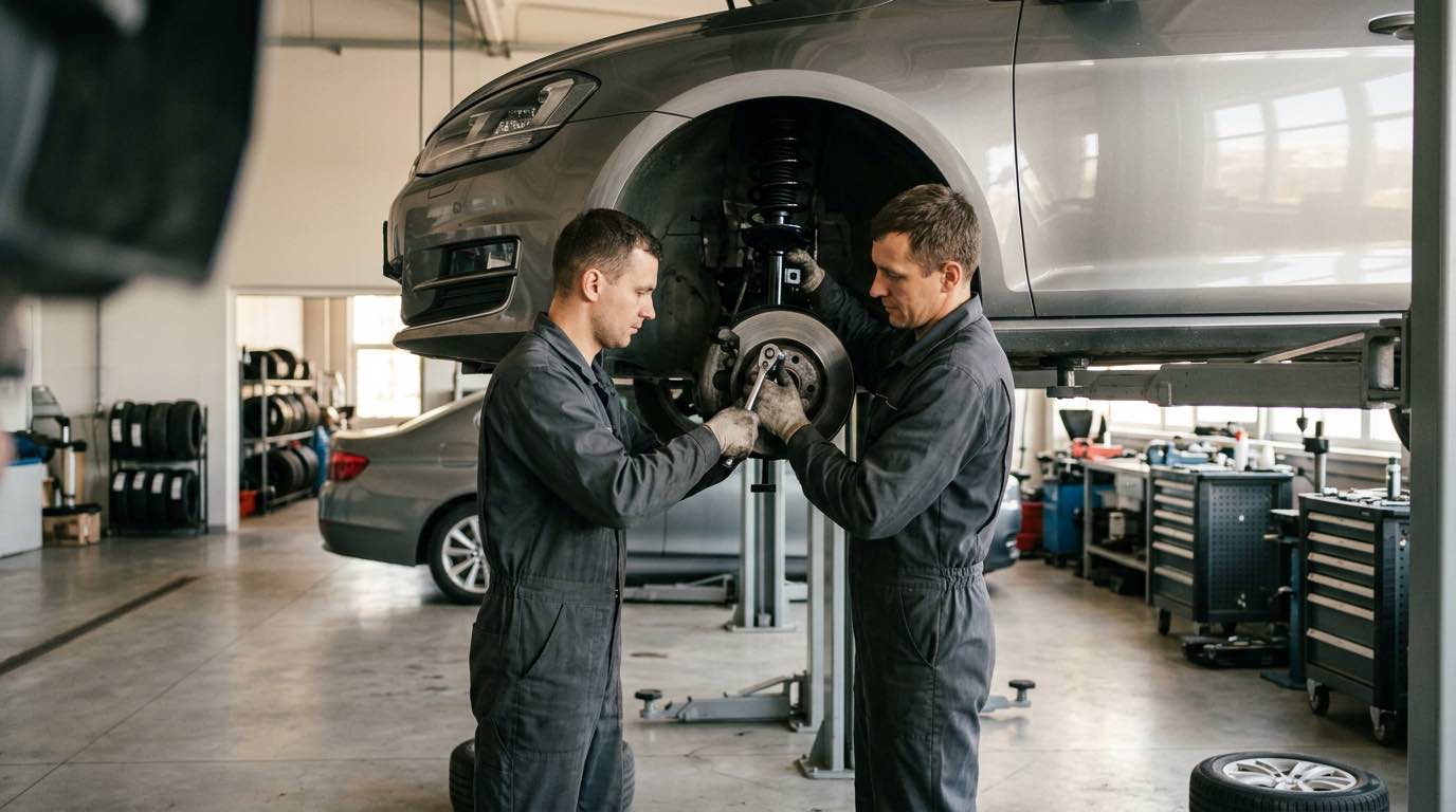 Amortizatorių keitimas Vilniuje – Automyla – darbai autoservise Vilnius