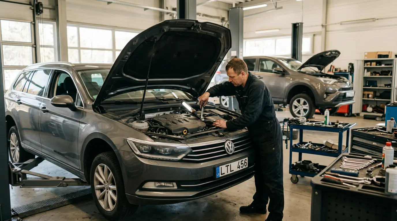 Atlikti darbai – darbai autoservise Vilnius