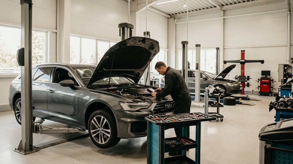 Audi servisas ir remontas Vilniuje – Automyla – darbai autoservise Vilnius