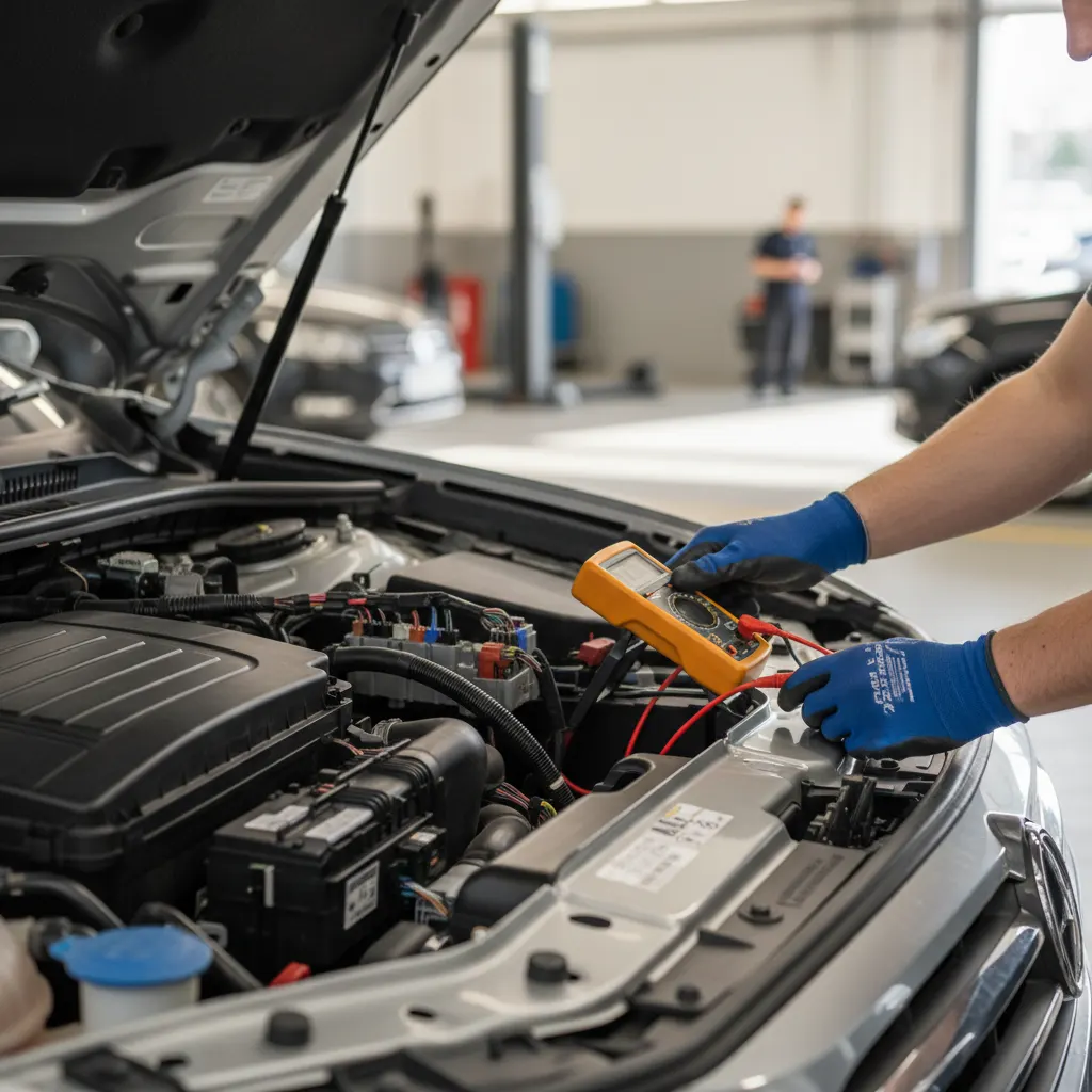 Autoelektrikas Kaune – greita diagnostika ir patikimi sprendimai – proceso detalė, autoservisas Vilnius