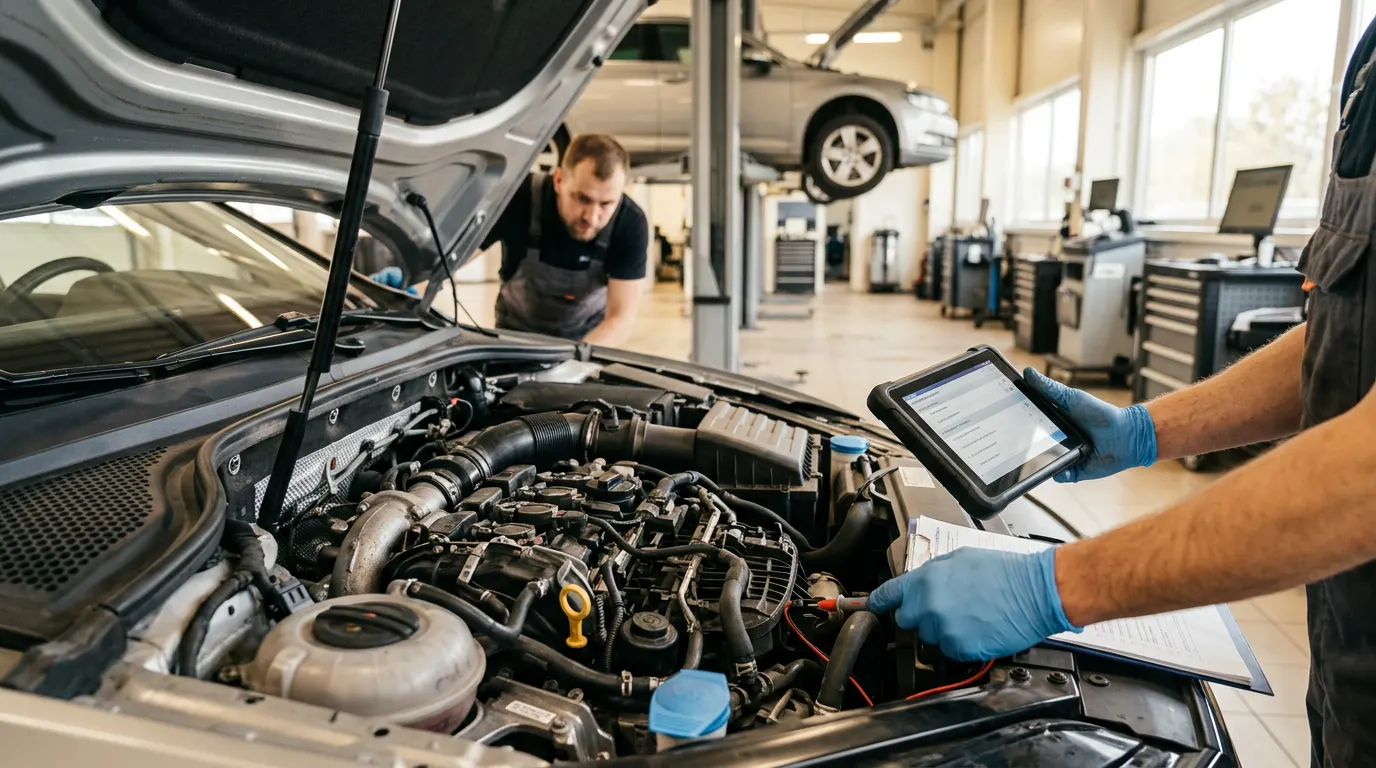 Automobilio patikra Vilniuje – AutoDio – proceso detalė, autoservisas Vilnius