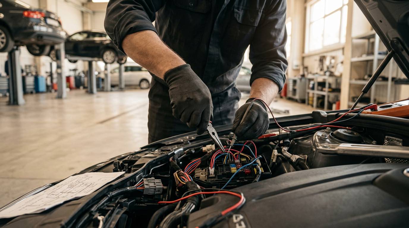 Automobilių elektrika Vilniuje – proceso detalė, autoservisas Vilnius