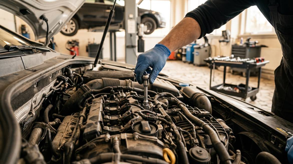 Automyla – autoservisas Vilniuje – proceso detalė, autoservisas Vilnius