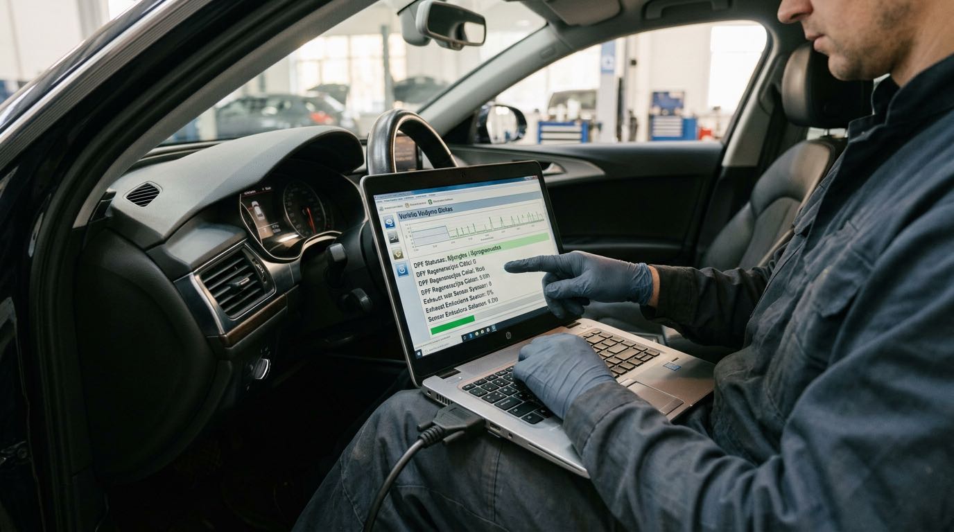 DPF filtro išprogramavimas. Ar galima? - Automyla – proceso detalė, autoservisas Vilnius