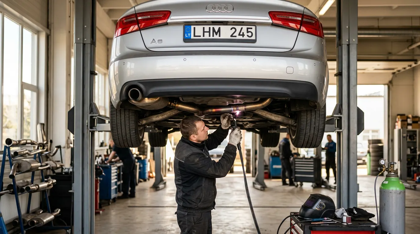 Duslintuvų remontas Vilniuje – darbai autoservise Vilnius