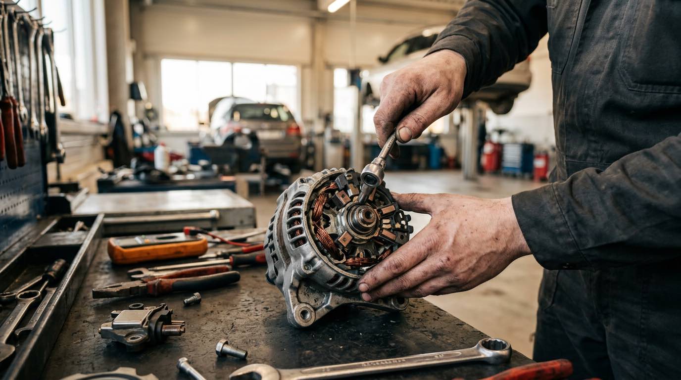 Generatorių remontas Klaipėdoje - Autopit – proceso detalė, autoservisas Vilnius