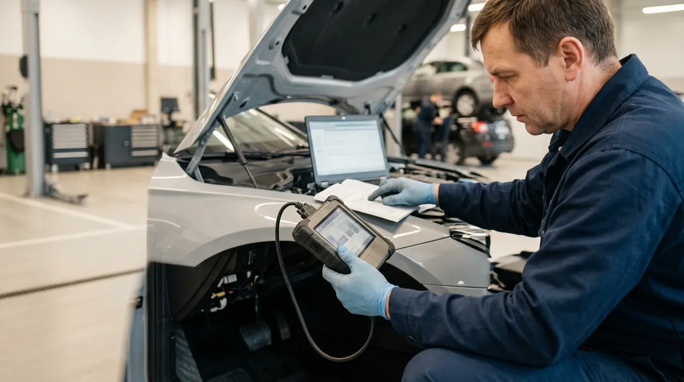 Kas yra automobilio kompiuterinė diagnostika ir kaip ji veikia? – proceso detalė, autoservisas Vilnius