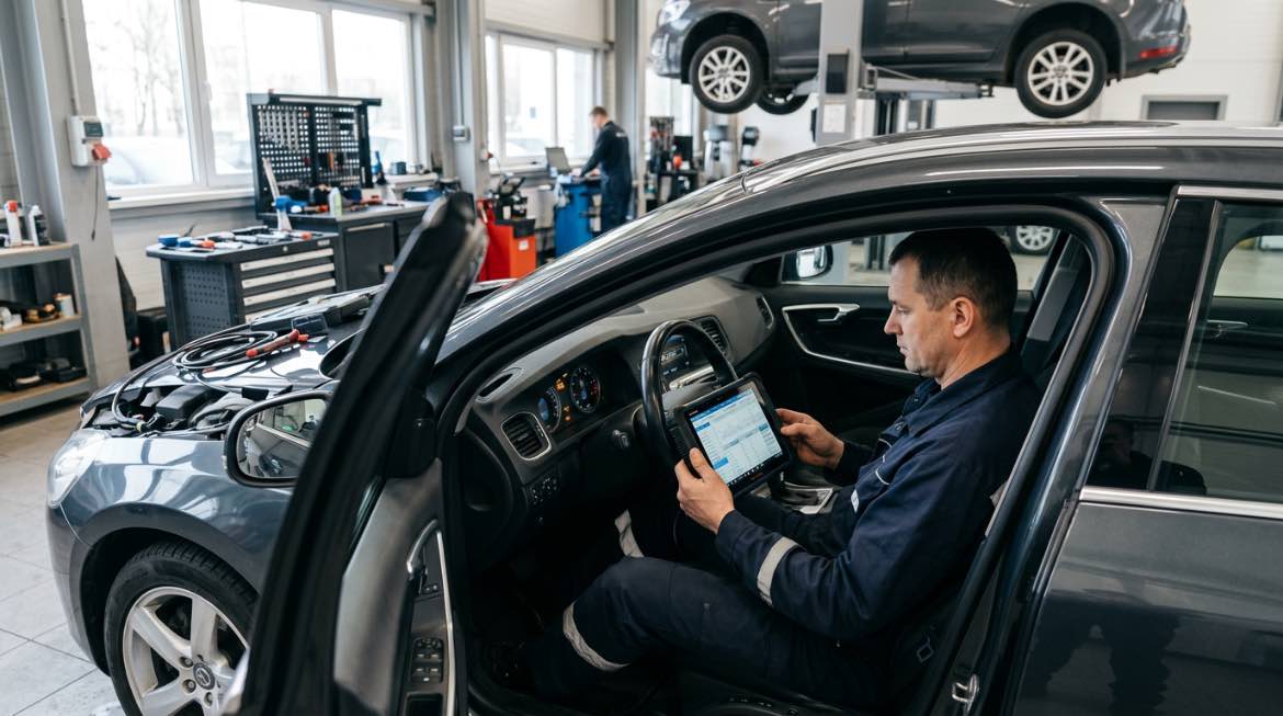 Kompiuterinė diagnostika (Autodiagnostika) Vilniuje - Automyla – darbai autoservise Vilnius