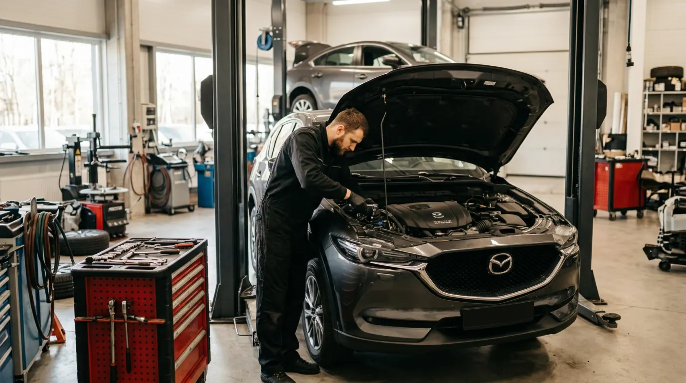 Mazda Servisas. Negarantinių Mazda automobilių remontas Vilniuje – darbai autoservise Vilnius