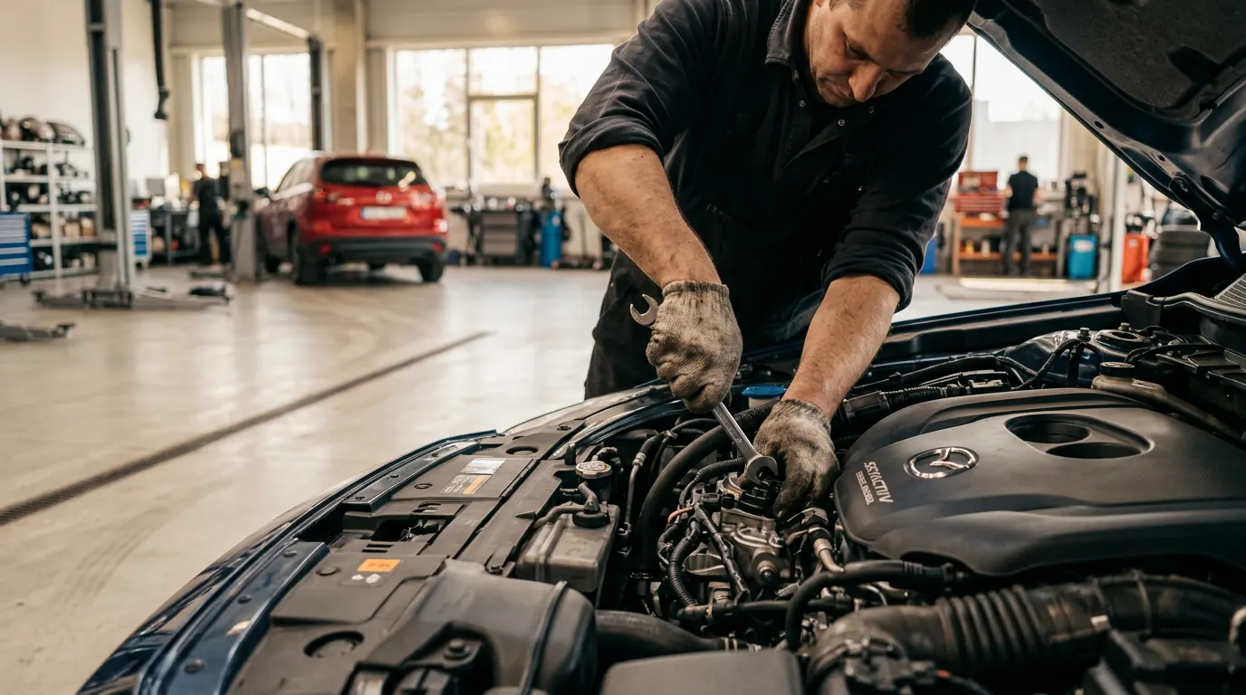 Mazda Servisas. Negarantinių Mazda automobilių remontas Vilniuje – proceso detalė, autoservisas Vilnius