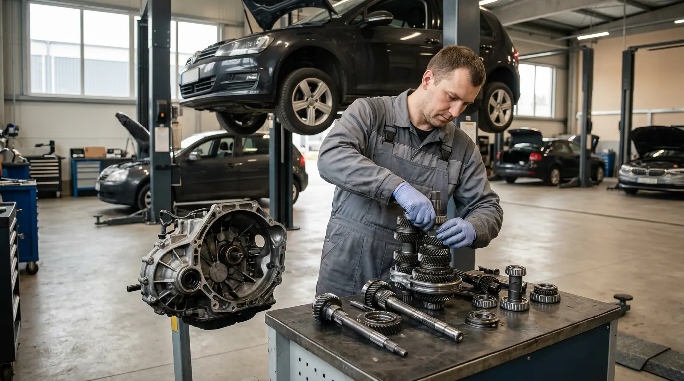 Mechaninių pavarų dėžių remontas Vilniuje – darbai autoservise Vilnius