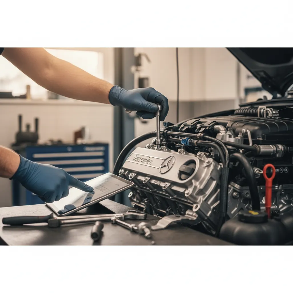Mercedes servisas Kaune – teisingas sprendimas Jūsų automobiliui – proceso detalė, autoservisas Vilnius