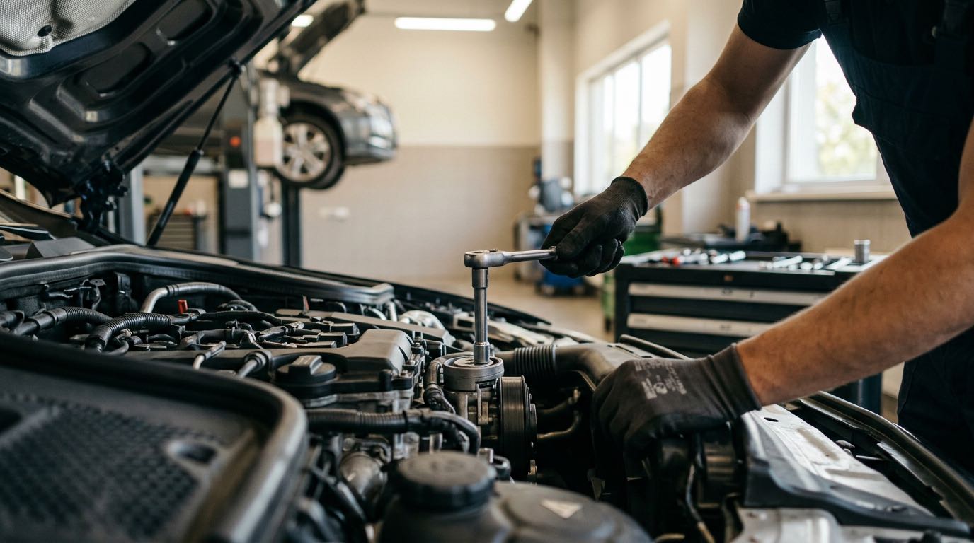 Neautorizuotas Mercedes servisas Klaipėdoje - Autopit – proceso detalė, autoservisas Vilnius