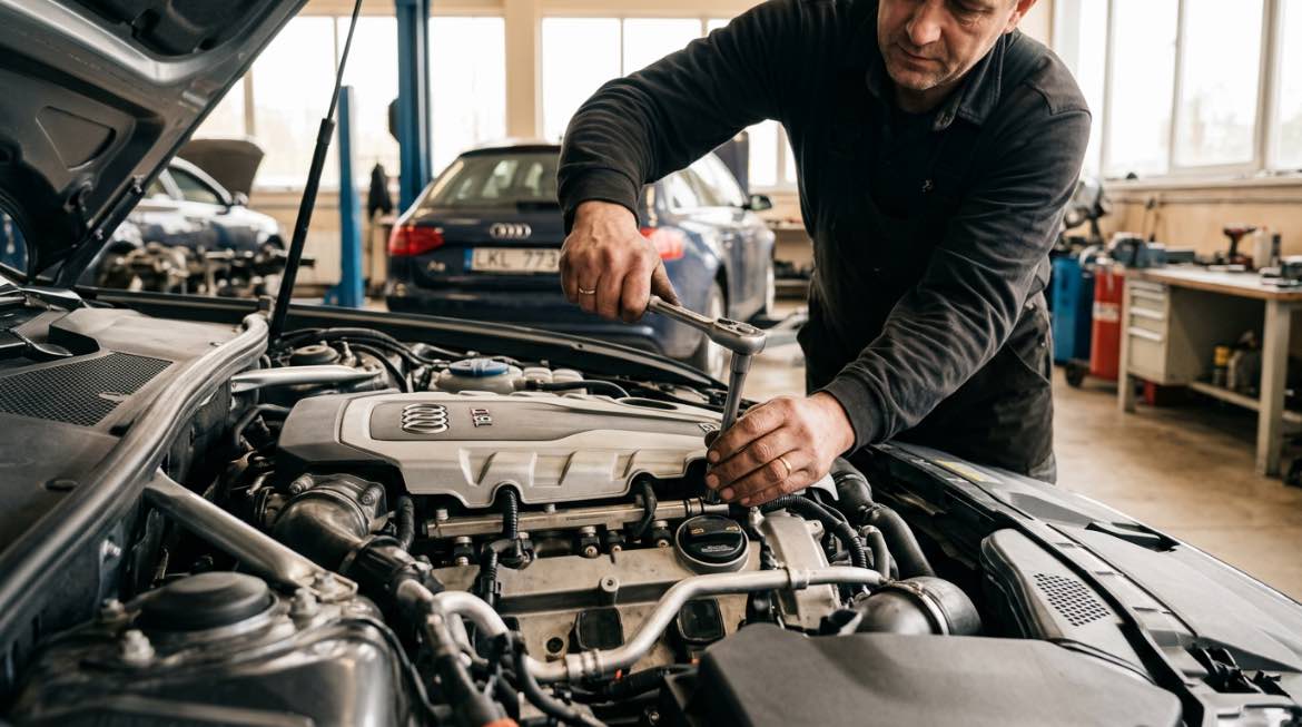 Nedylerinis Audi servisas Klaipėdoje – proceso detalė, autoservisas Vilnius
