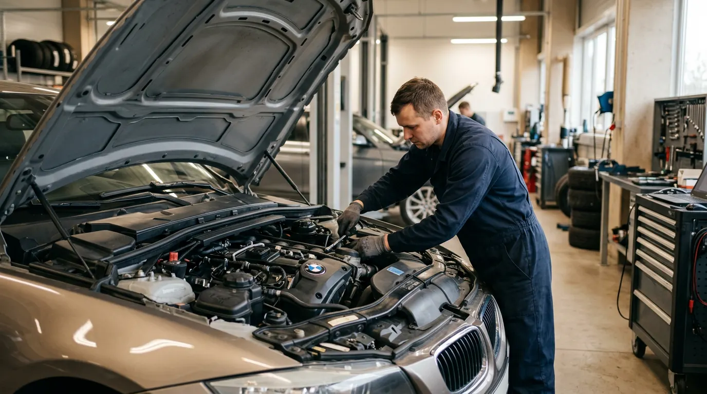 Negarantinių BMW servisas ir BMW remontas Vilniuje – darbai autoservise Vilnius