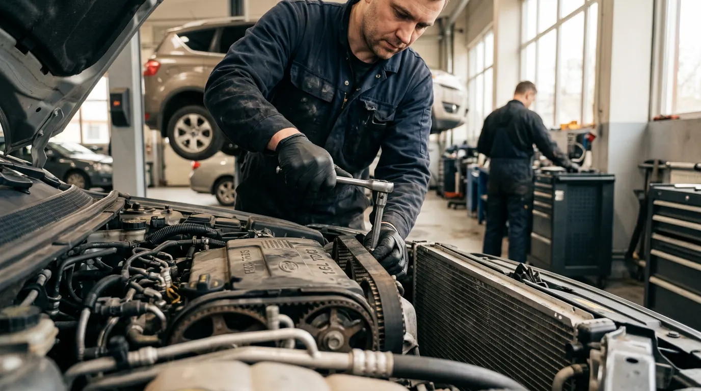 Negarantinių Ford servisas ir remontas Vilniuje – AutoDio – proceso detalė, autoservisas Vilnius