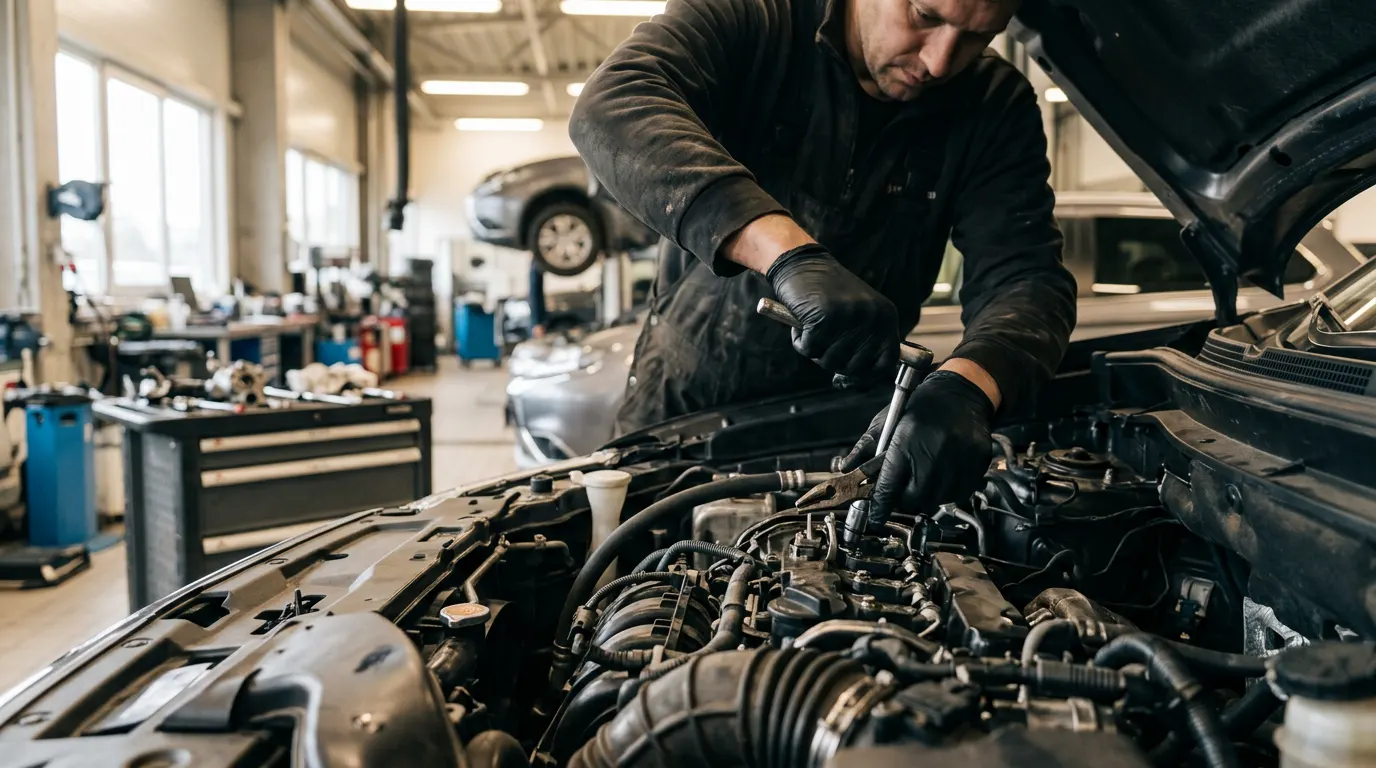 Negarantinių Mitsubishi remontas Vilniuje – proceso detalė, autoservisas Vilnius