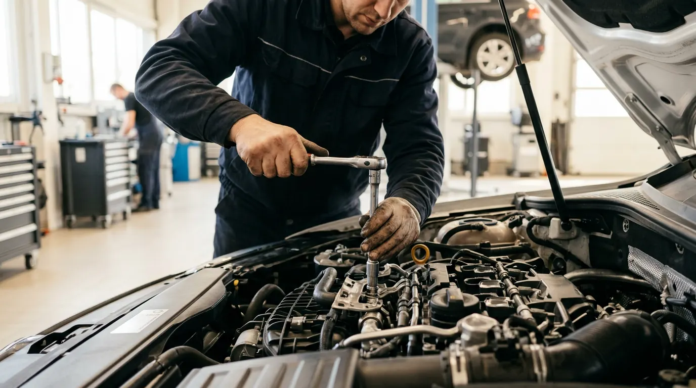 Negarantinių Volkswagen servisas Vilniuje - AutoDio – proceso detalė, autoservisas Vilnius