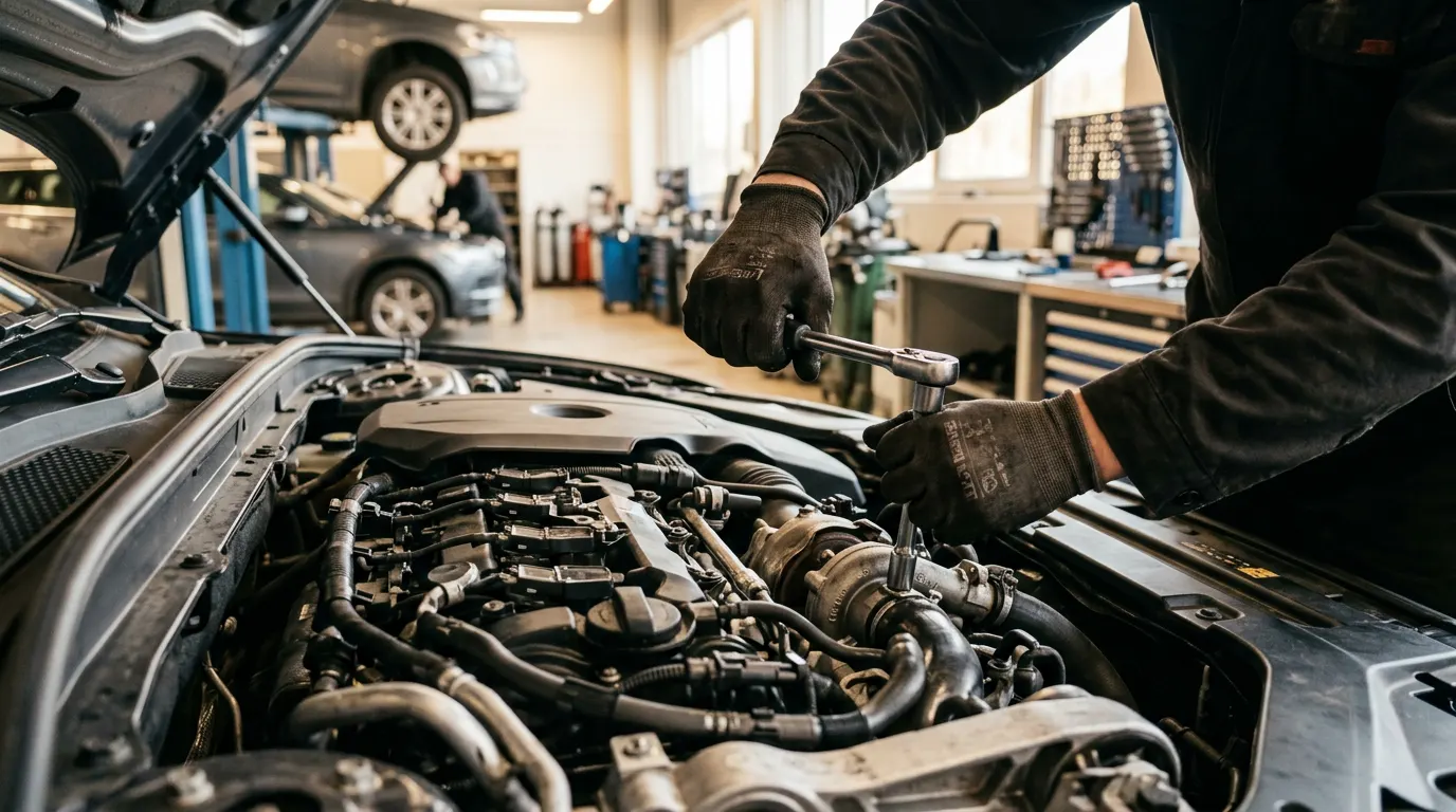 Negarantinių Volvo servisas ir remontas Vilniuje - AutoDio – proceso detalė, autoservisas Vilnius