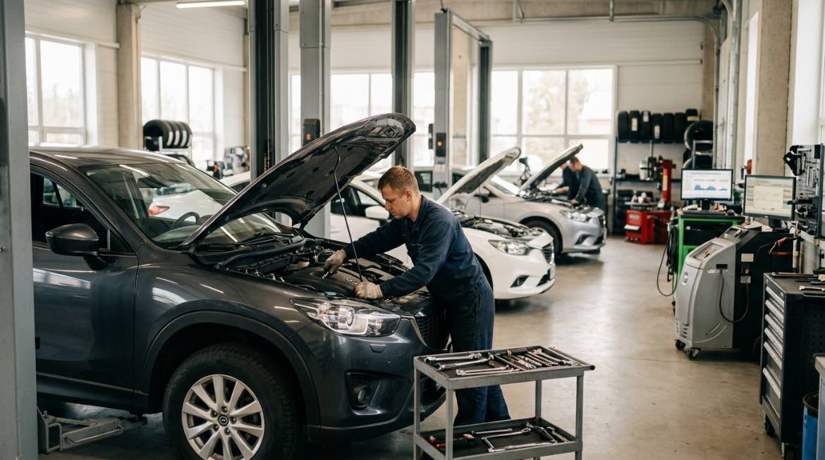 Neoficialus Mazda servisas Klaipėdoje - Autopit – darbai autoservise Vilnius