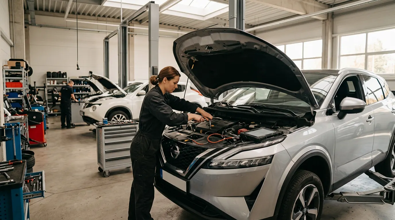 Nissan Servisas – Pigesnis Nissan Remontas Vilniuje – darbai autoservise Vilnius