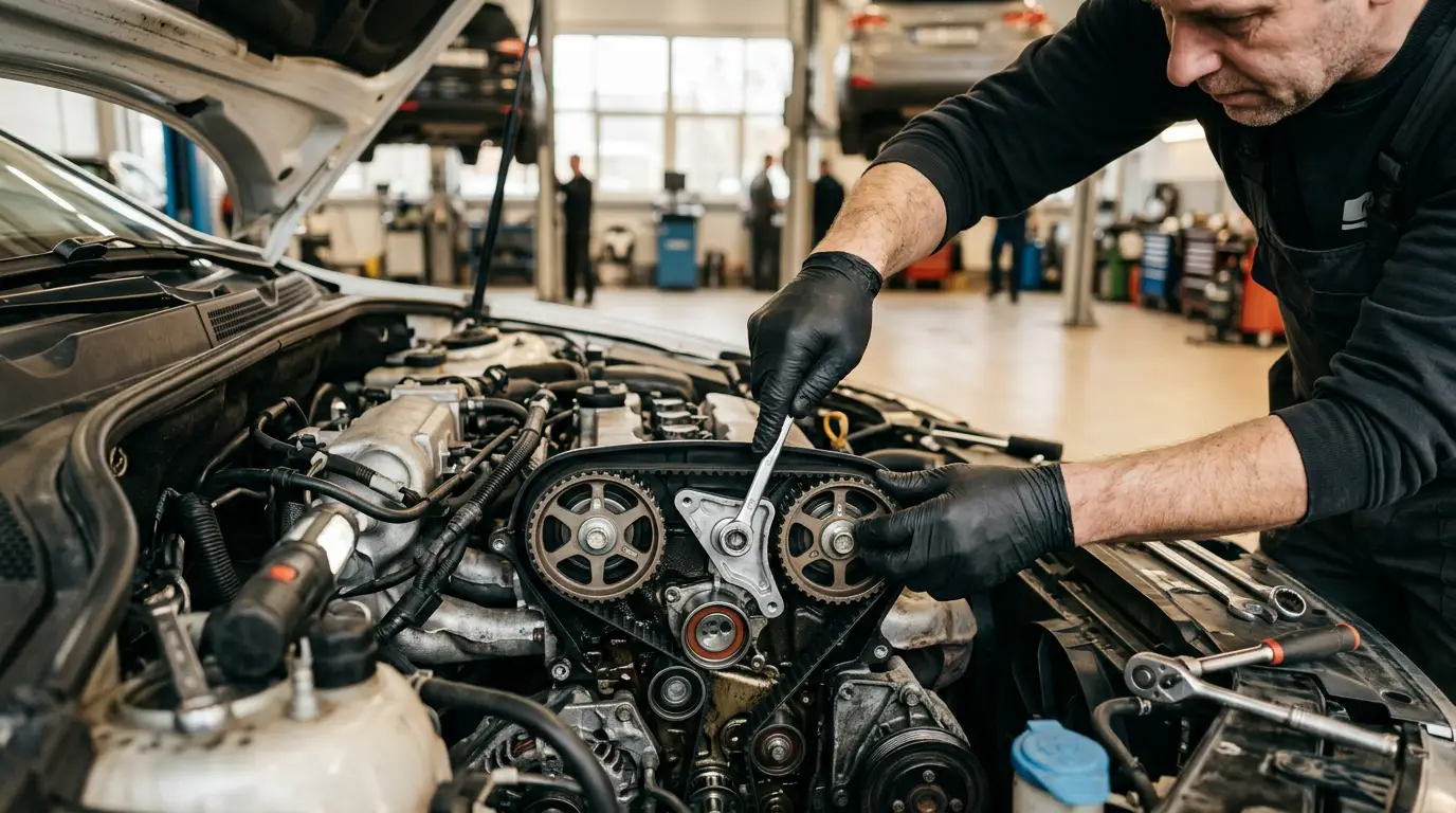 Pagrindinio diržo keitimas Kaune – parinksime tinkamiausią autoservisą – proceso detalė, autoservisas Vilnius