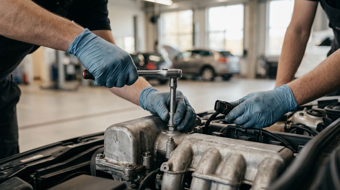 PARTNERIAI – proceso detalė, autoservisas Vilnius