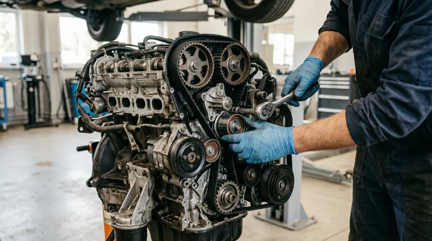 Paskirstymo (pagrindinio diržo) keitimas Vilniuje - AutoDio – proceso detalė, autoservisas Vilnius
