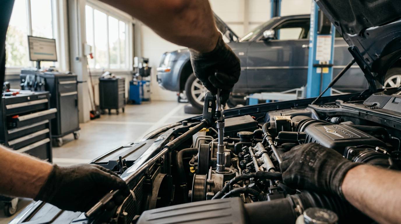 Pogarantinis Chrysler servisas Klaipėdoje – proceso detalė, autoservisas Vilnius