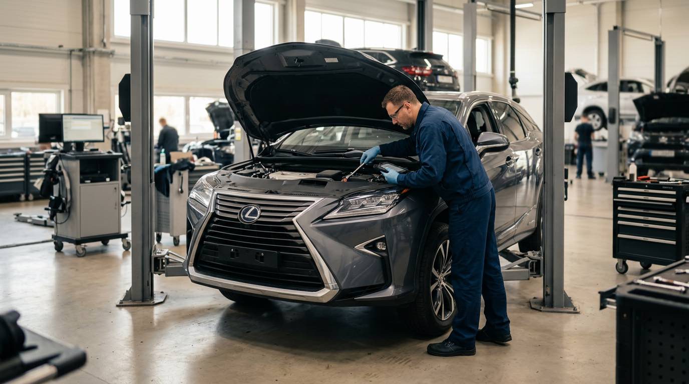 Pogarantinis LEXUS servisas Vilniuje. Lexus remontas - Automyla – darbai autoservise Vilnius