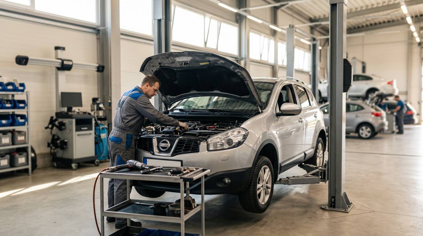 Pogarantinis Nissan servisas ir remontas Vilniuje – Automyla – darbai autoservise Vilnius