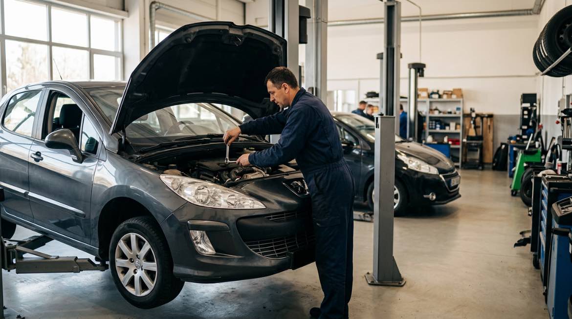 Pogarantinis Peugeot servisas Vilniuje. Peugeot remontas – darbai autoservise Vilnius