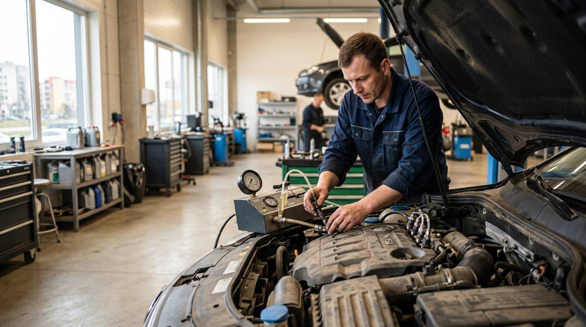 Purkštukų remontas Klaipėdoje - Autopit – darbai autoservise Vilnius