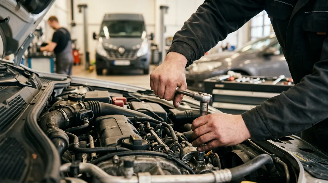Renault servisas Kaune - pamirškite eiles ir patikėkite remontą mums – proceso detalė, autoservisas Vilnius