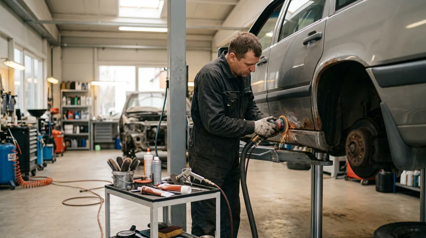 Rūdžių šalinimas Vilniuje - AutoDio – darbai autoservise Vilnius