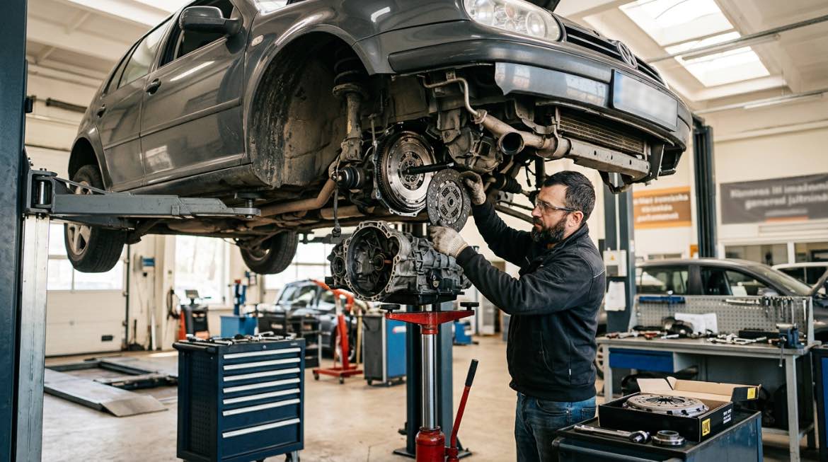 Sankabos remontas ir keitimas Klaipėdoje - Autopit – darbai autoservise Vilnius