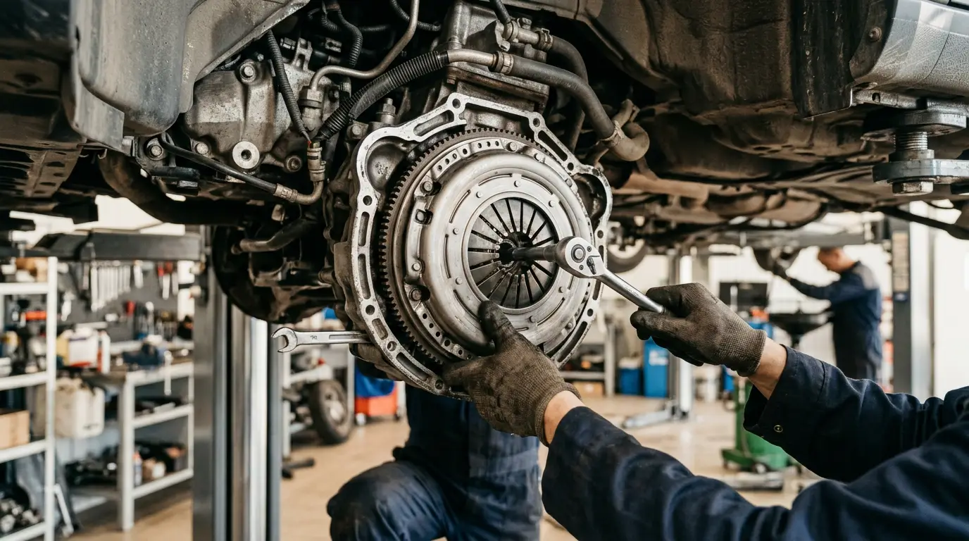 Sankabos remontas Vilniuje - AutoDio – proceso detalė, autoservisas Vilnius