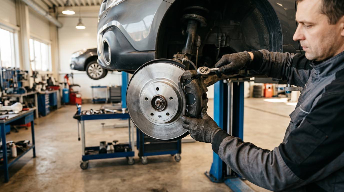 Stabdžių diskų keitimas Klaipėdoje - Autopit – proceso detalė, autoservisas Vilnius