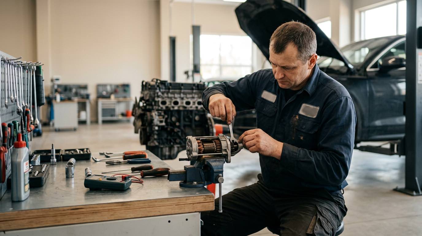 Starterių remontas Klaipėdoje - Autopit – darbai autoservise Vilnius