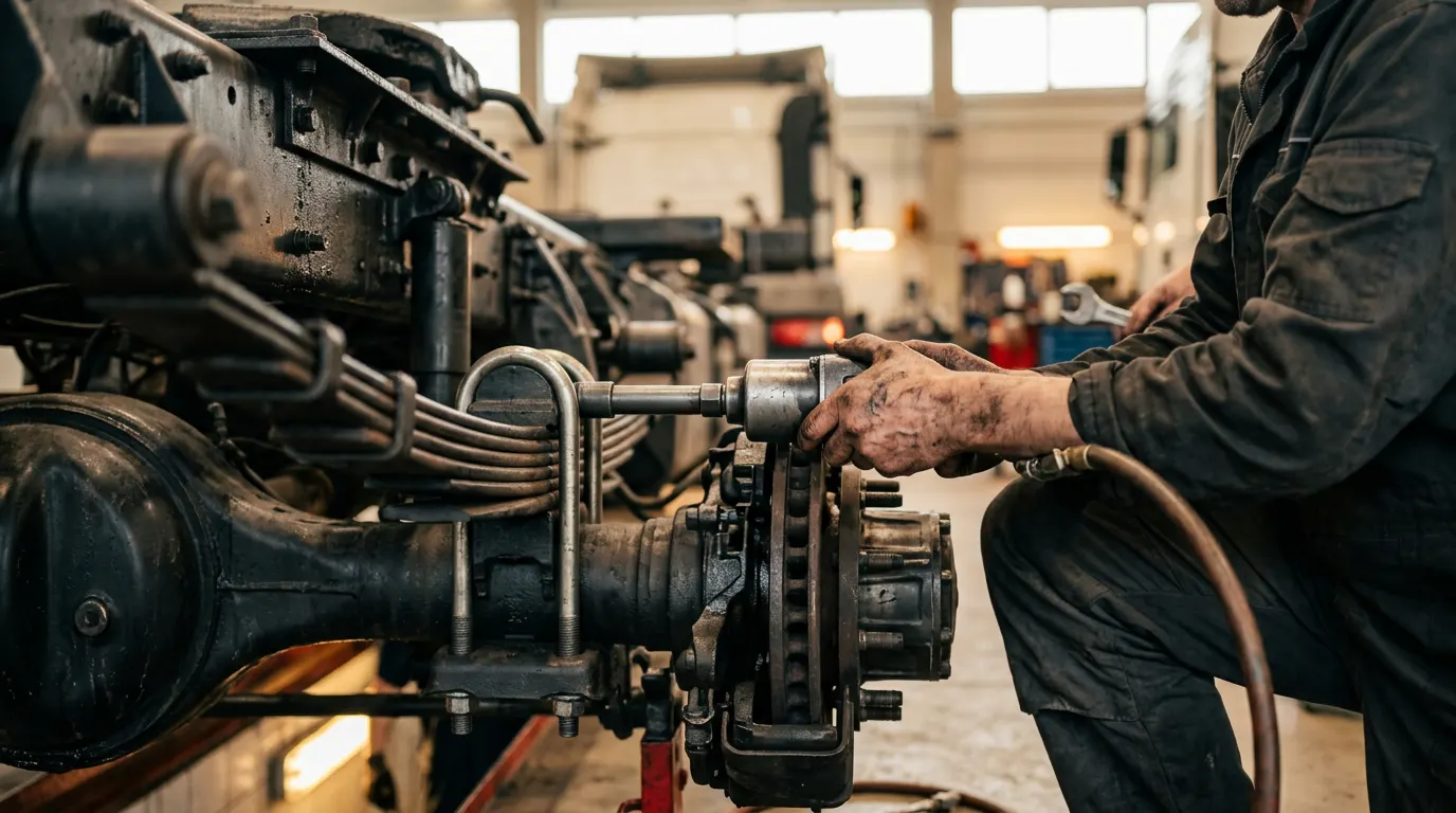Sunkvežimių servisas Kaune – proceso detalė, autoservisas Vilnius