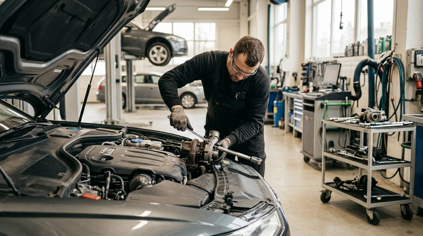 Turbinų remontas Kaune – darbai autoservise Vilnius