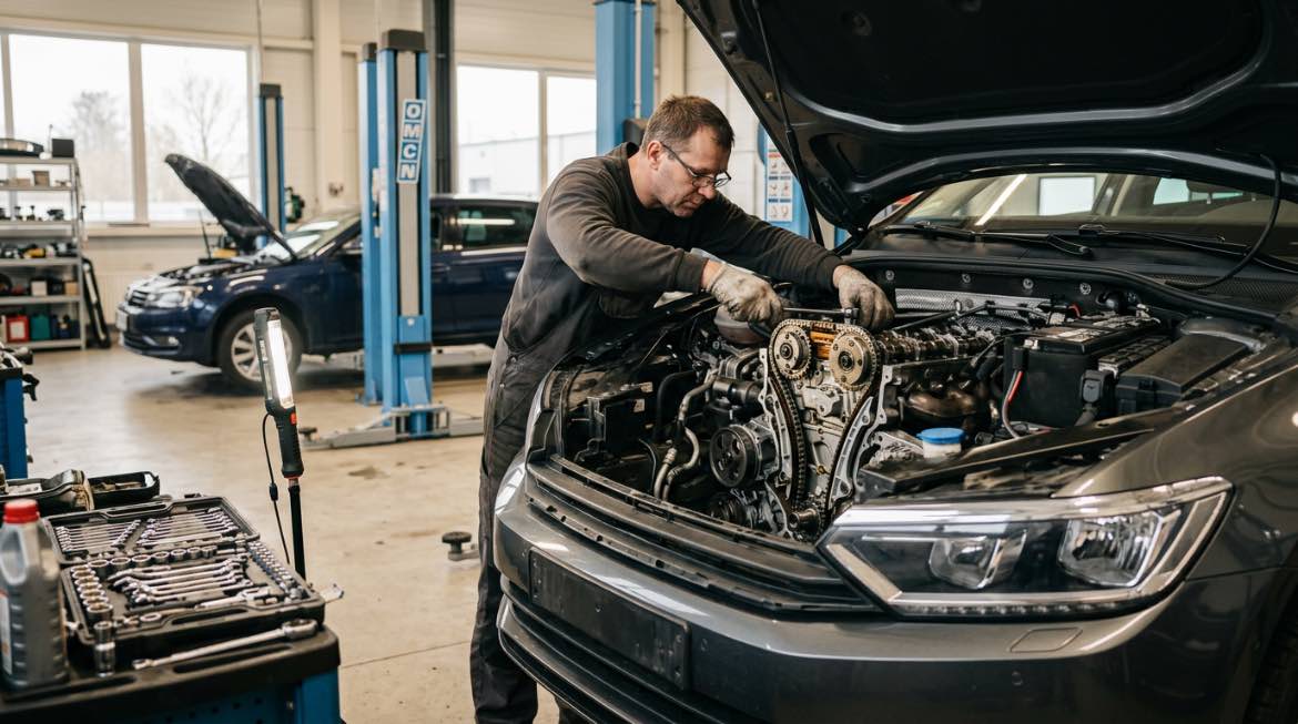 Variklio grandinės keitimas Klaipėdoje - Autopit – darbai autoservise Vilnius