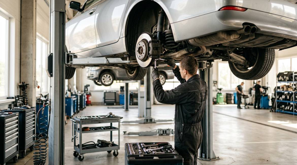 Važiuoklė – darbai autoservise Vilnius