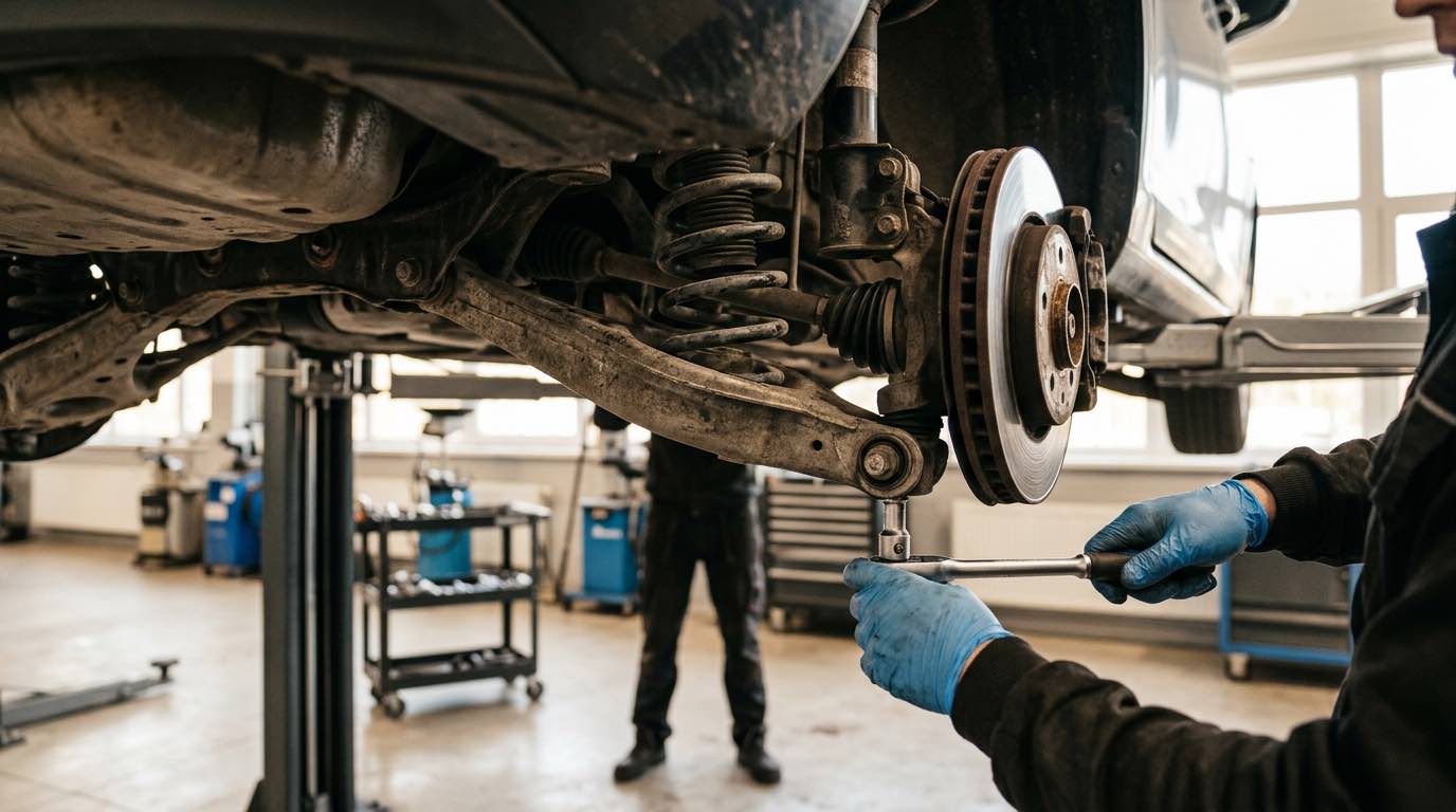 Važiuoklė – proceso detalė, autoservisas Vilnius