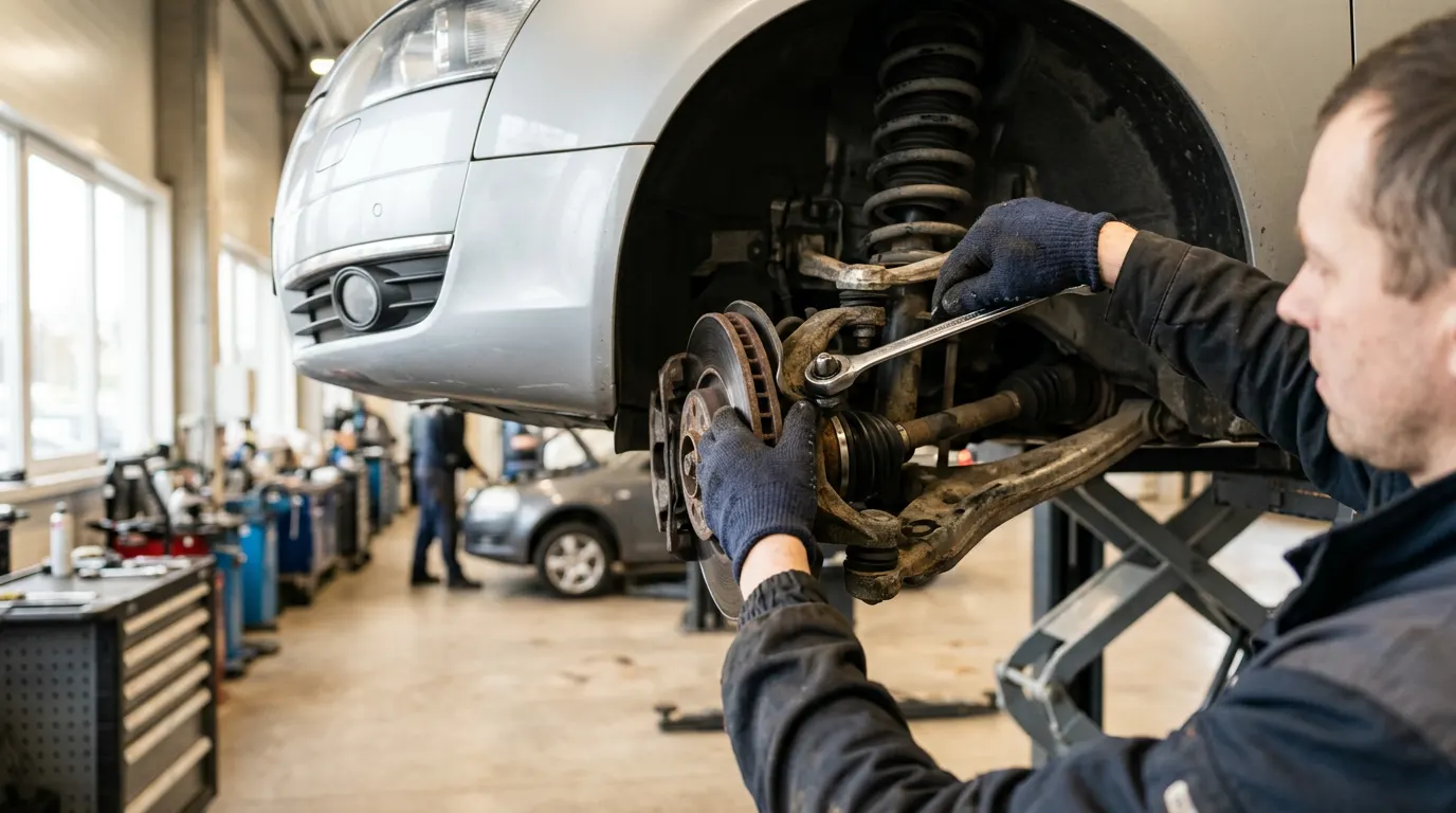 Važiuoklės patikra Kaune, diagnostika – proceso detalė, autoservisas Vilnius