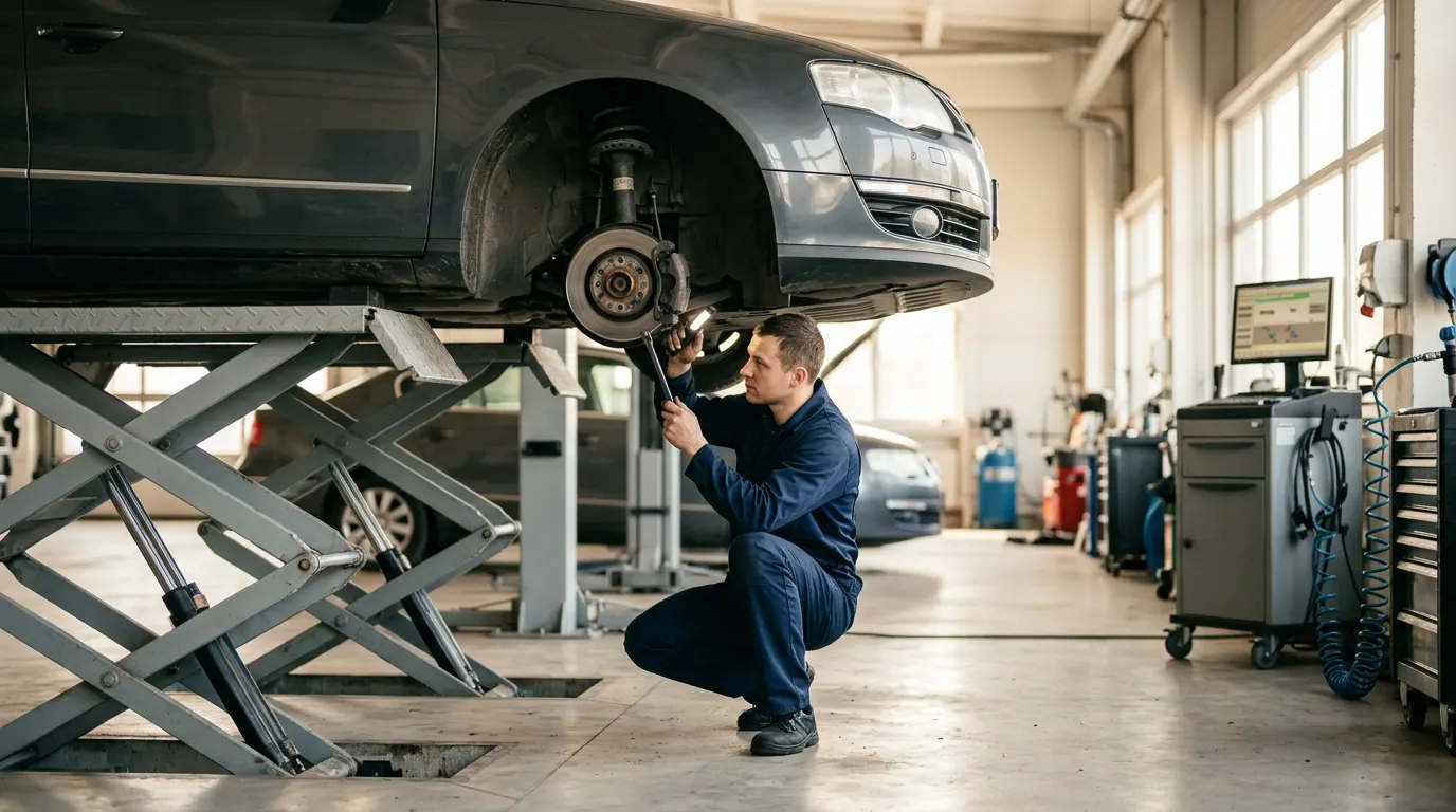 Važiuoklės patikra Kaune, diagnostika – darbai autoservise Vilnius