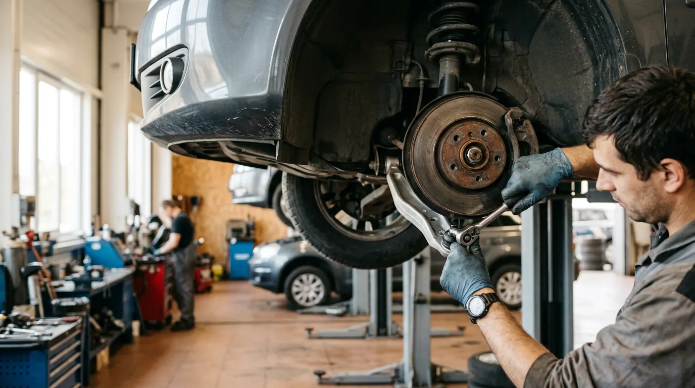 Važiuoklės remontas Kaune – proceso detalė, autoservisas Vilnius