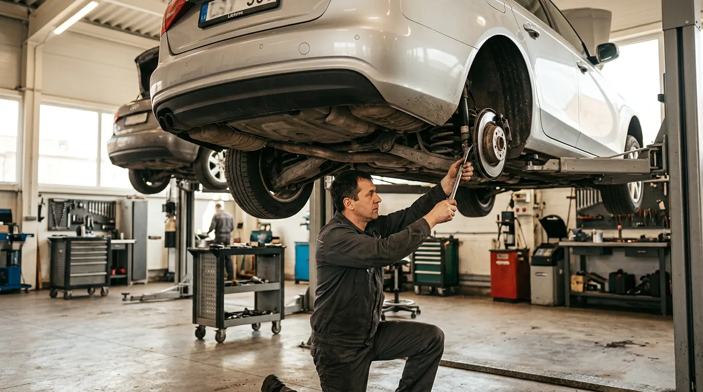 Važiuoklės remontas Kaune – darbai autoservise Vilnius