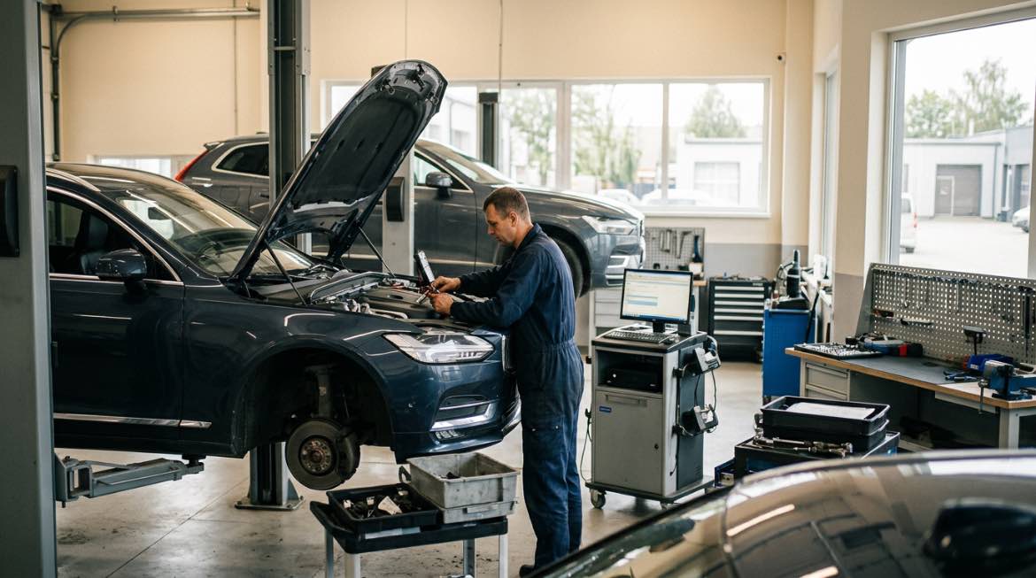 Volvo servisas Klaipėdoje – „Autopit“ – darbai autoservise Vilnius